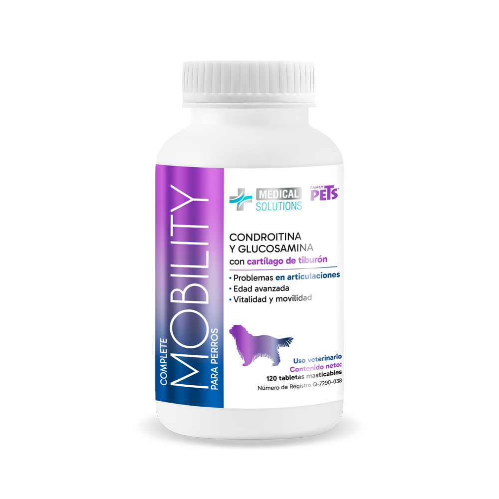 MS Complete Mobility para Perros 120 Tabletas Masticables